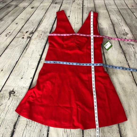 Kate Spade Dress Fit and Flare Red Size 10 NWT - Picture 6 of 8